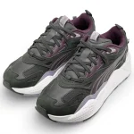 کفش اسپرت پوما Puma RS-X ذغالی بنفش بندی سایز 40 - تصویر 5