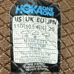 لیبل داخلی HOKA Kaha 2 GTX سایز 45
