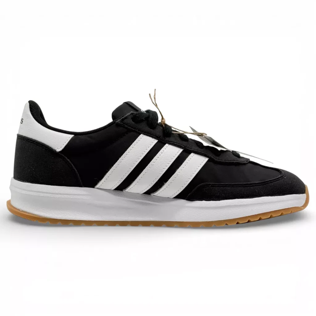 زیره کفش adidas مشکی سفید سه خط کلاسیک