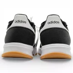 کفش adidas مشکی سفید سه خط کلاسیک سایز 40