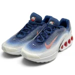 نمای روبرو نایکی Air Max Dn Olympic آبی و سفید