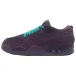 کفش جردن ایر جردن 4 (Air Jordan 4 RM) بنفش سایز 44 (28 سانتی‌متر) کارکرده - نمای بغل بیرونی لنگه‌ی چپ