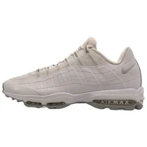 کفش نایکی ایر مکس 95 اولترا (Air Max 95 Ultra) سفید خاکستری سایز 49.5 (33 سانتی‌متر) آکبند - نمای بغل بیرونی لنگه‌ی چپ
